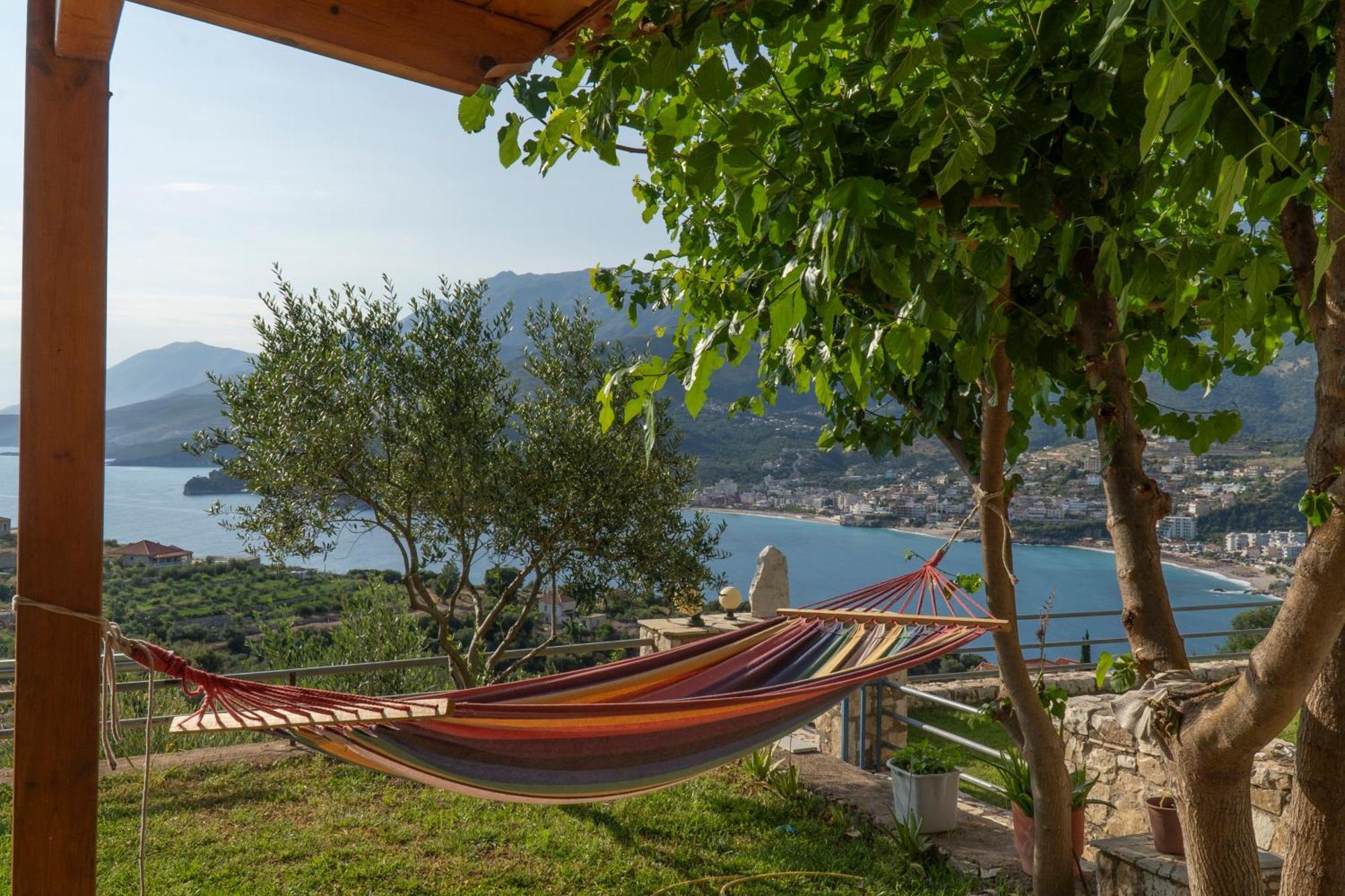 Sunset Serenity Himare Buitenkant foto