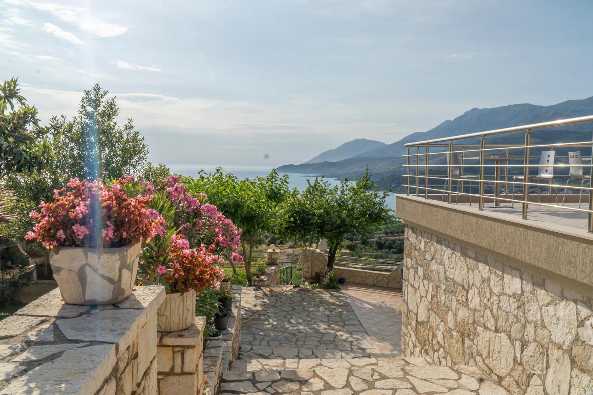 Sunset Serenity Himare Buitenkant foto